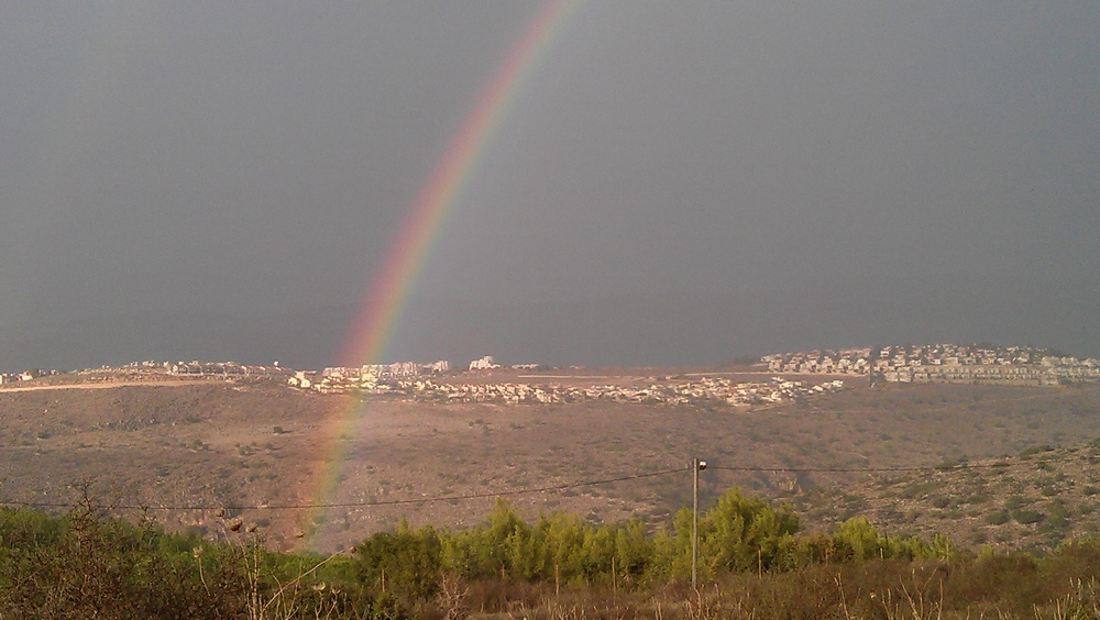 מהגינה (בשלב ה') לכיוון כרמיאל צילום: גיל ונעם ניסל 14/11/11