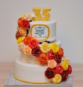 עוגת יום הולדת 35 ליובלים 2